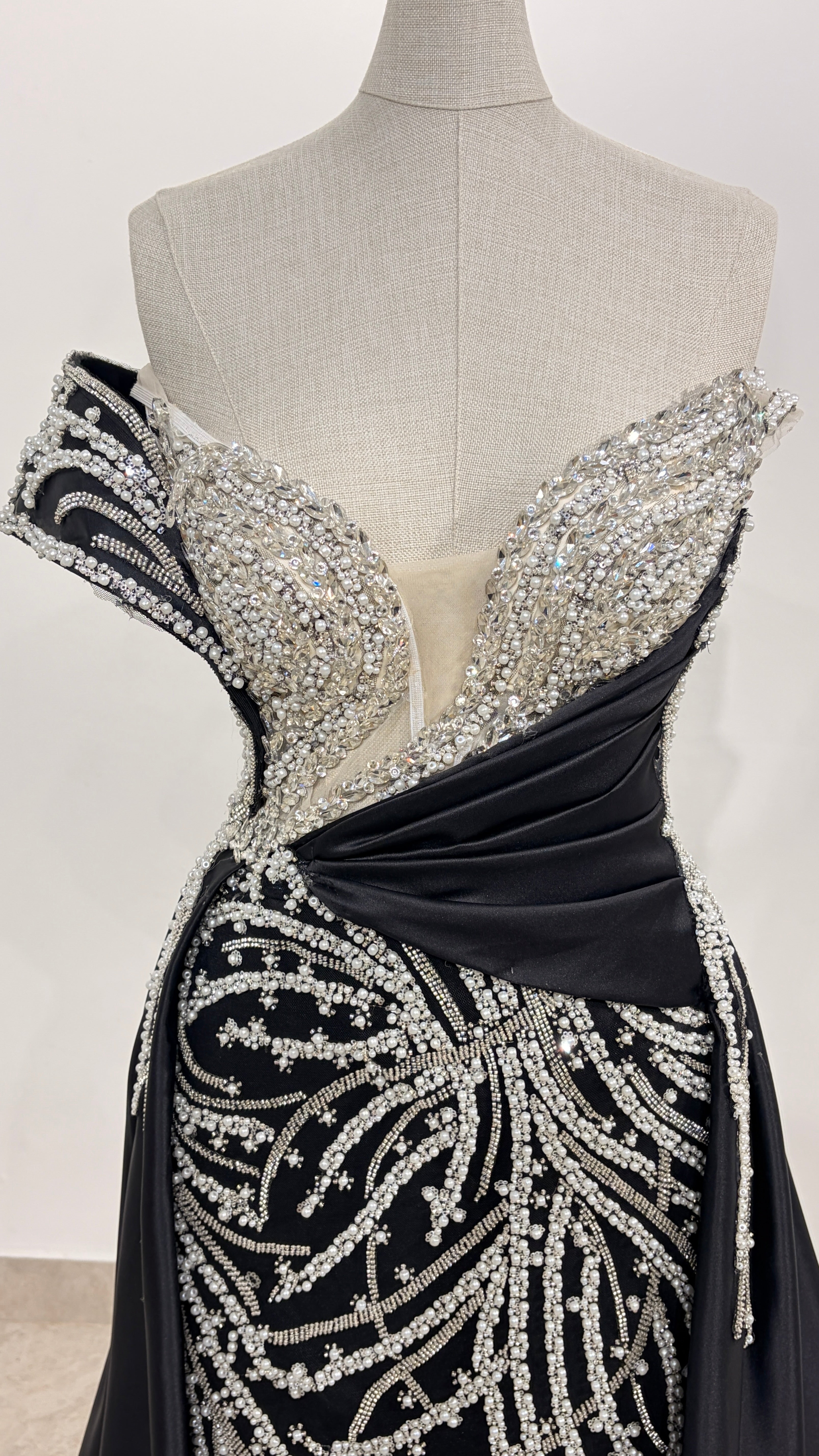 Robe de soirée noire