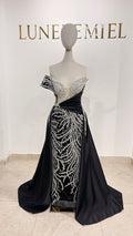 Robe de soirée noire