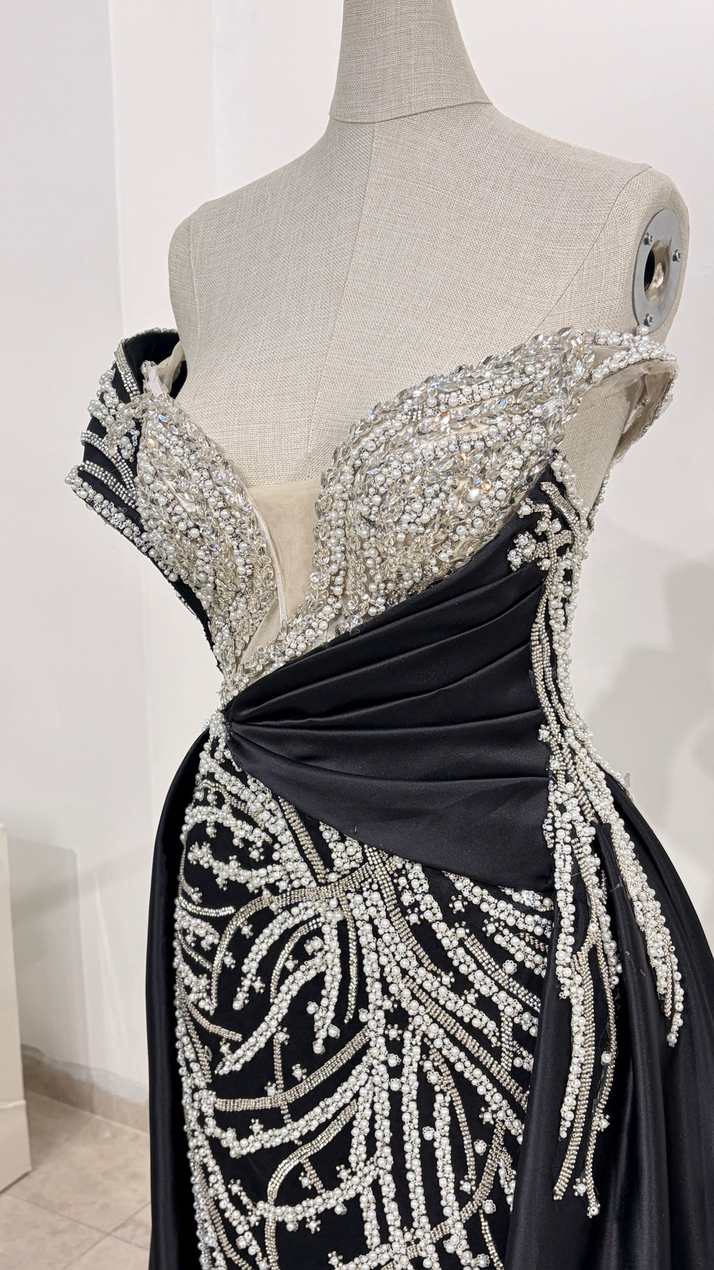 Robe de soirée noire