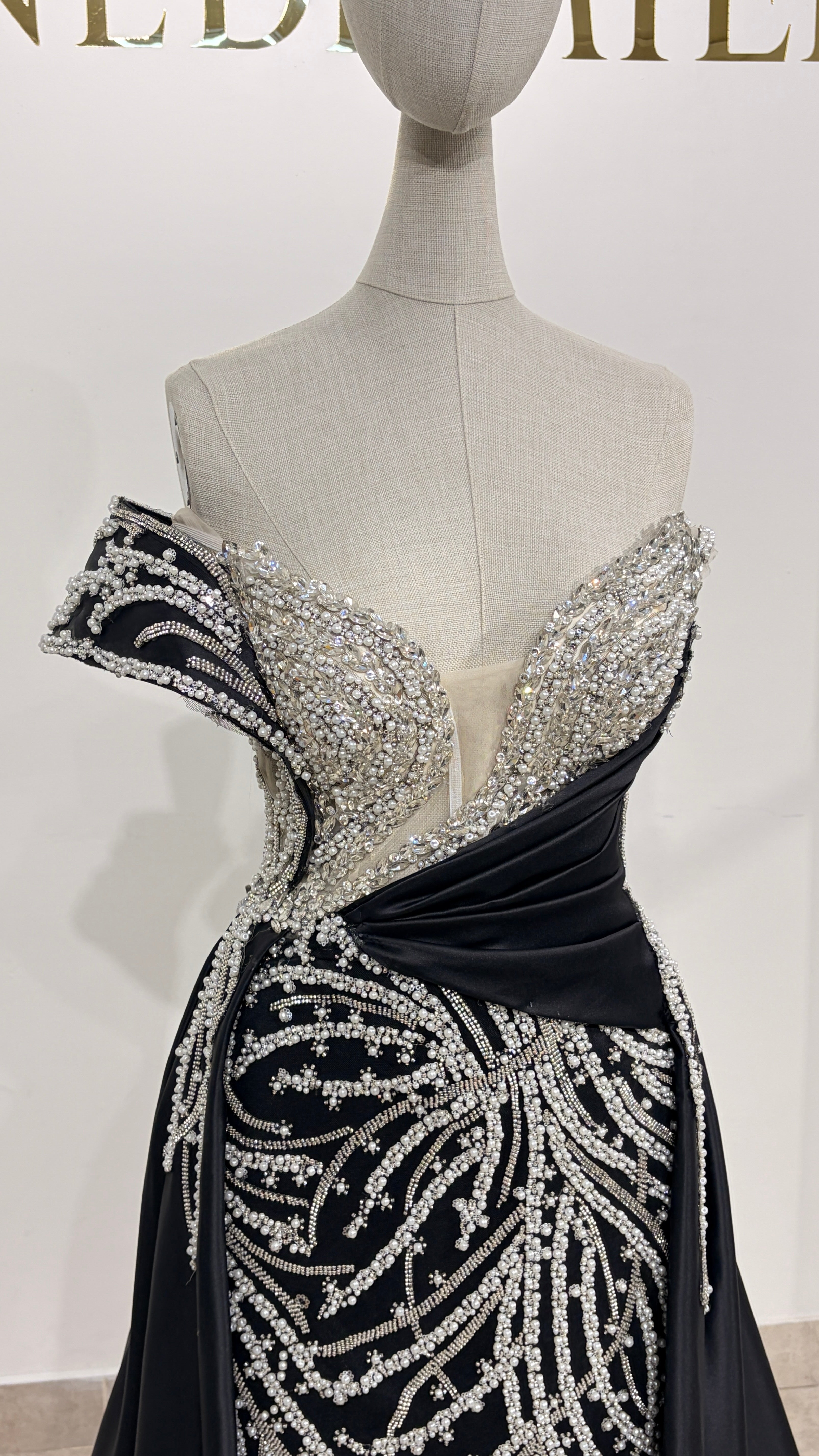 Robe de soirée noire