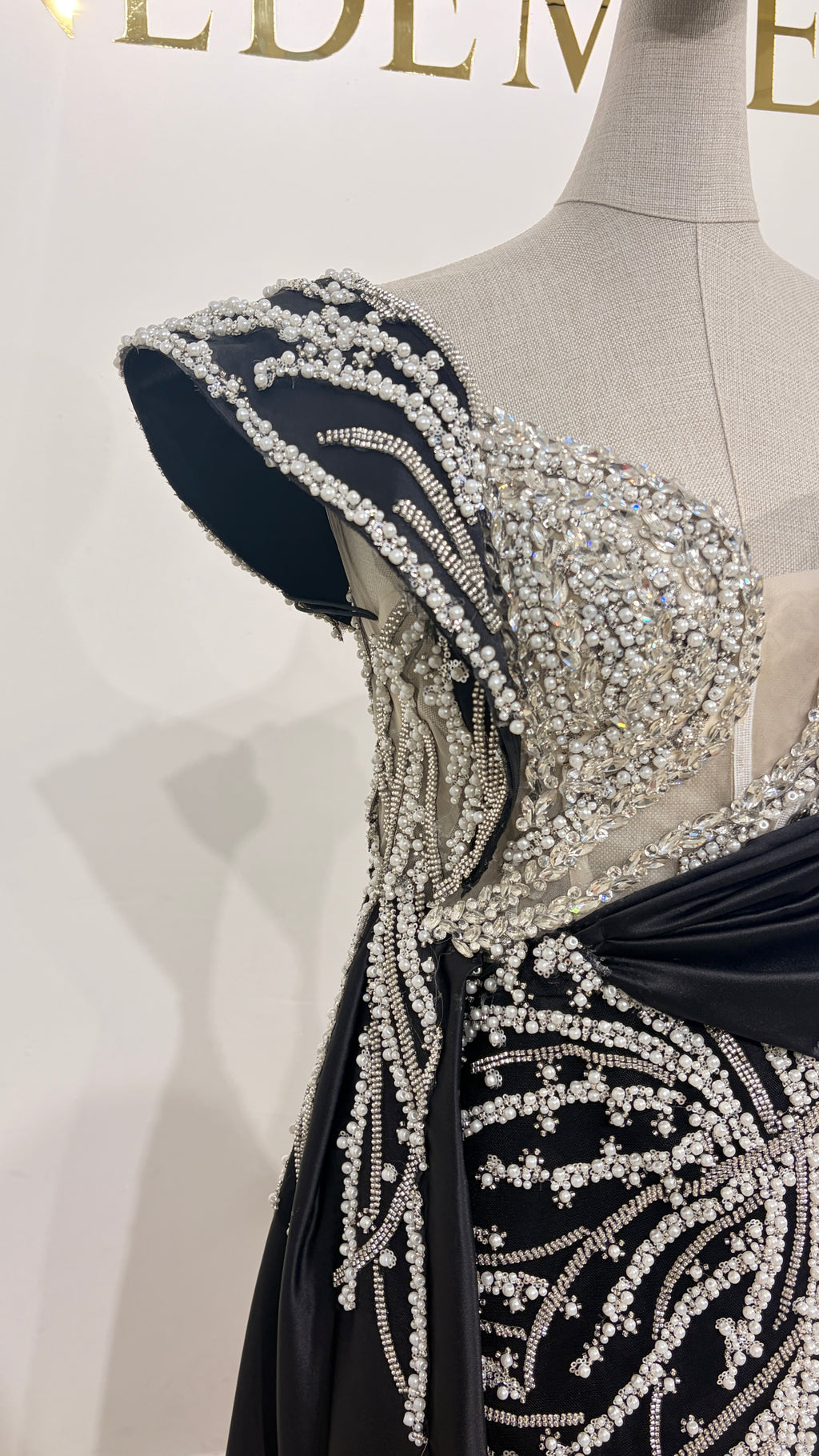 Robe de soirée noire